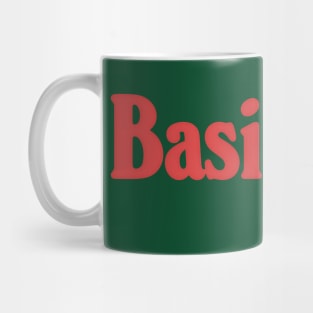 Basilicata // Italia Typography Region Design Mug